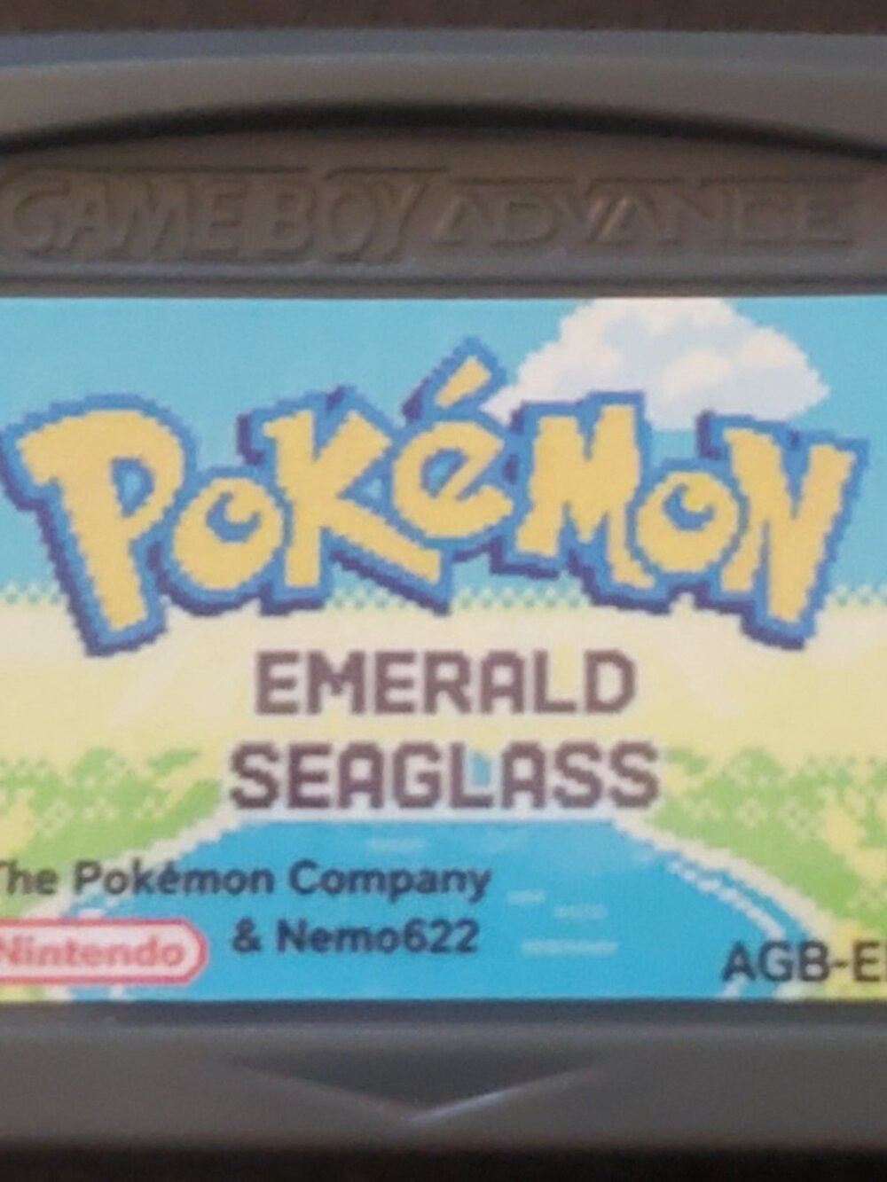 Pokemon Emerald Seaglass GBA ROM Hack Video Game